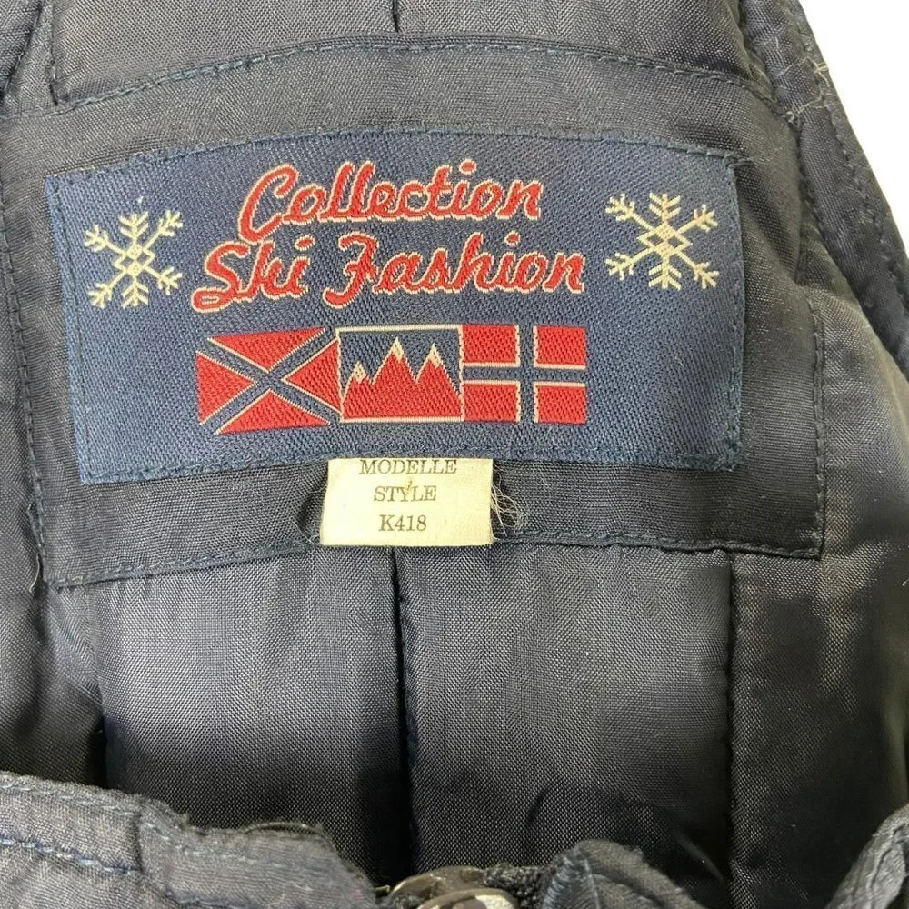 Snow Bib Outwear Overralls‎ Blue Adjustable Straps Size 3